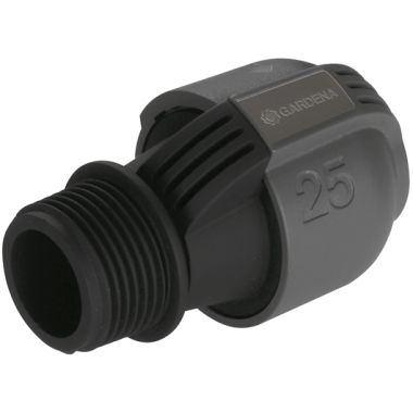 Złączka 25 mm x 1" - gwint zewnętrzny 